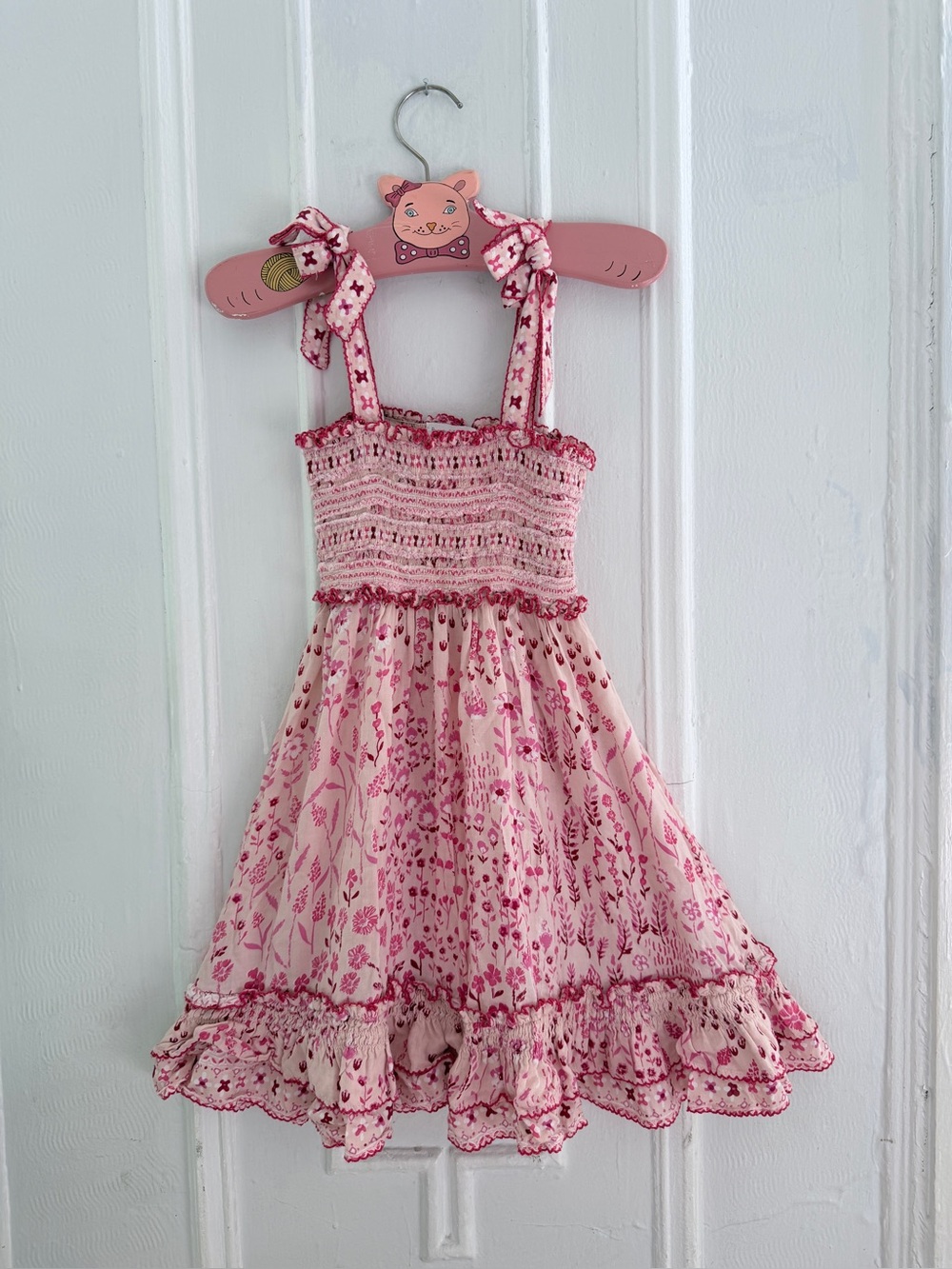 Poupette St. Barth Girls Floral Sundress